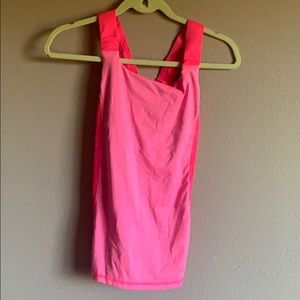Pink athletic top
